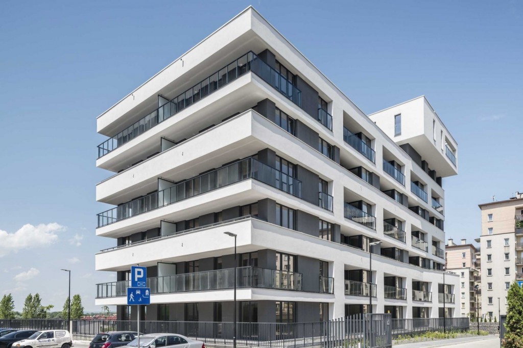 Osiedle Europejskie – Kopenhaga w Krakowie  – 6. miejsce w głosowaniu internetowym Life Challenge 2018 w kategorii „budynek wielorodzinny”. Fot. Baumit 
