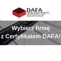 Firmy z Certyfikatem DAFA