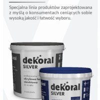 Dekoral Silver dla profesjonalistów – nowa linia produktów od Dekoral